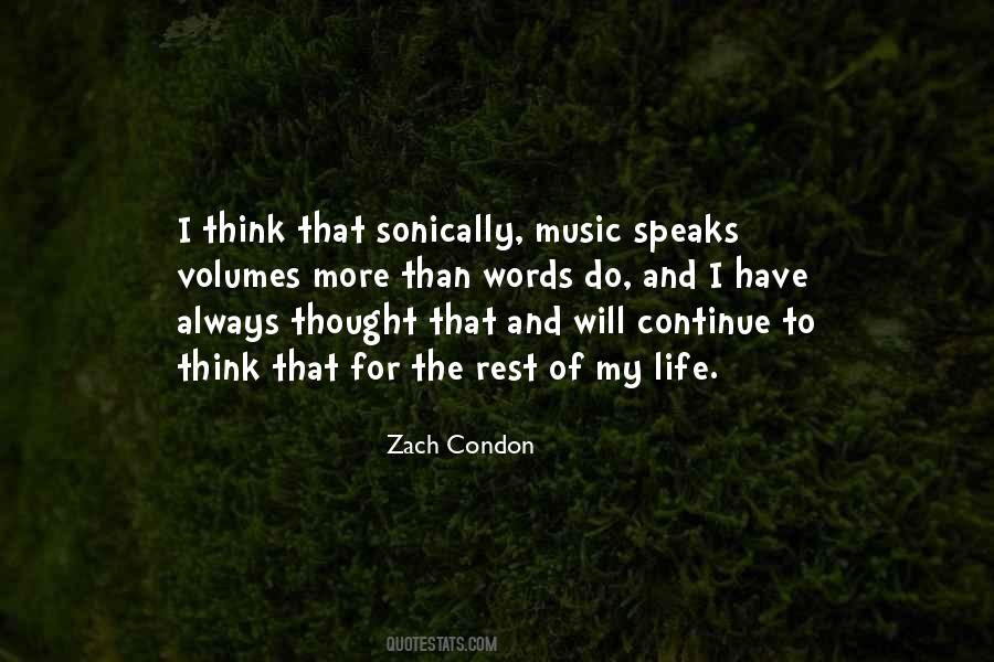 Zach Condon Quotes #623016