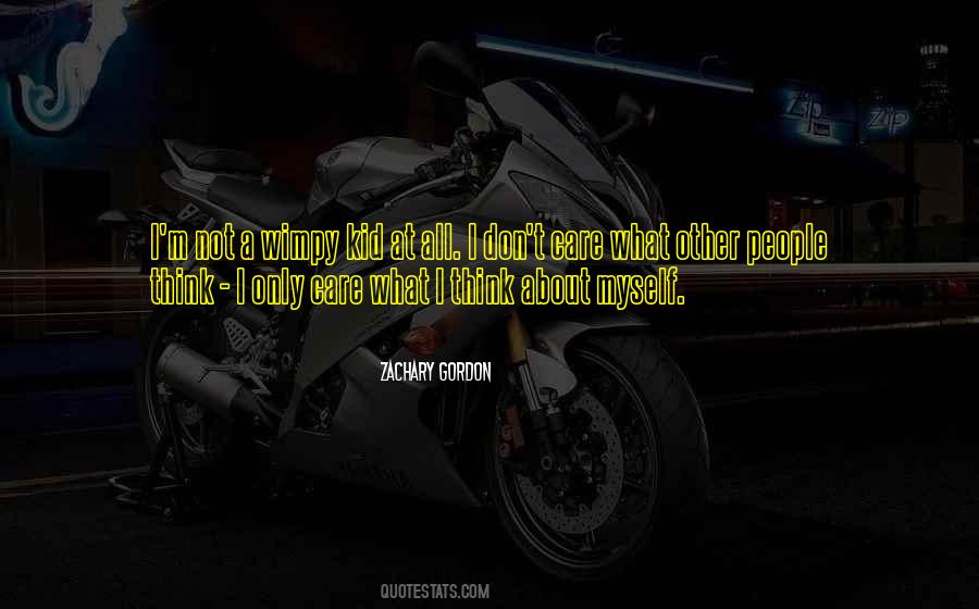 Zachary Gordon Quotes #786774