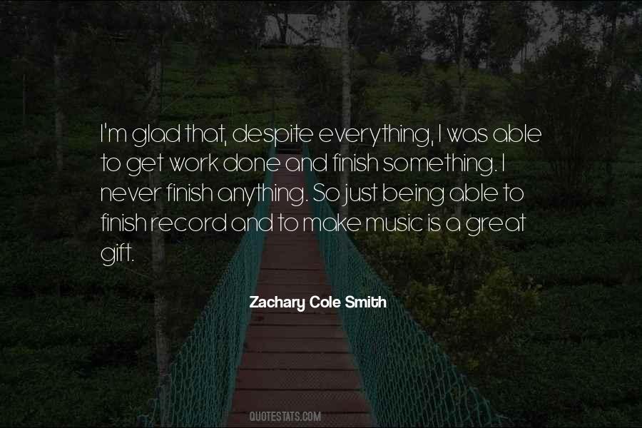 Zachary Smith Quotes #393470