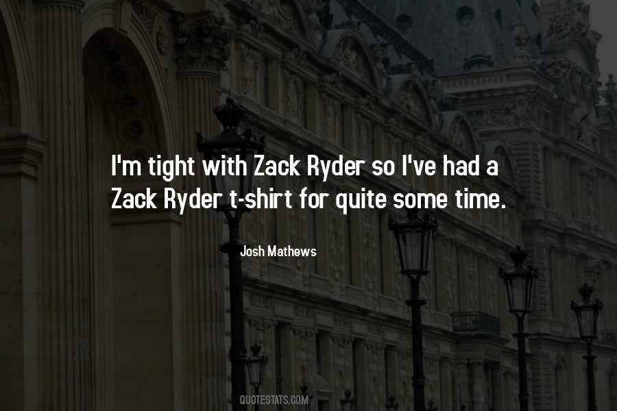 Zack Ryder Quotes #553973