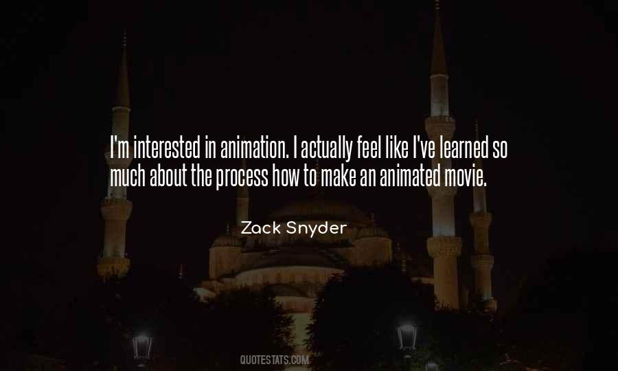 Zack Snyder Quotes #55520