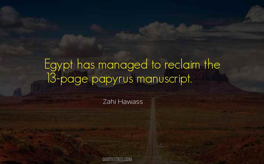 Zahi Hawass Quotes #460208