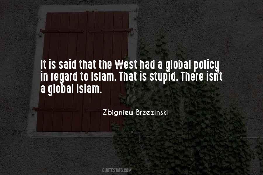 Zbigniew Brzezinski Quotes #60419