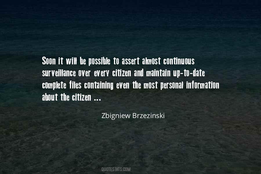 Zbigniew Brzezinski Quotes #93069