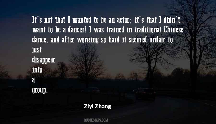 Zhang Ziyi Quotes #1313550