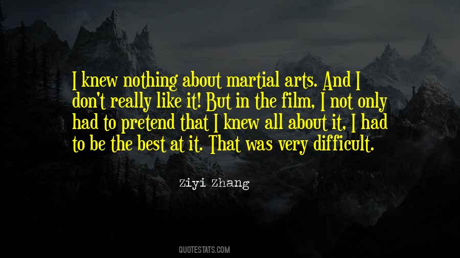 Zhang Ziyi Quotes #398829