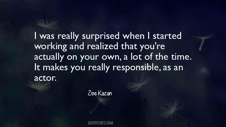 Zoe Kazan Quotes #1598865