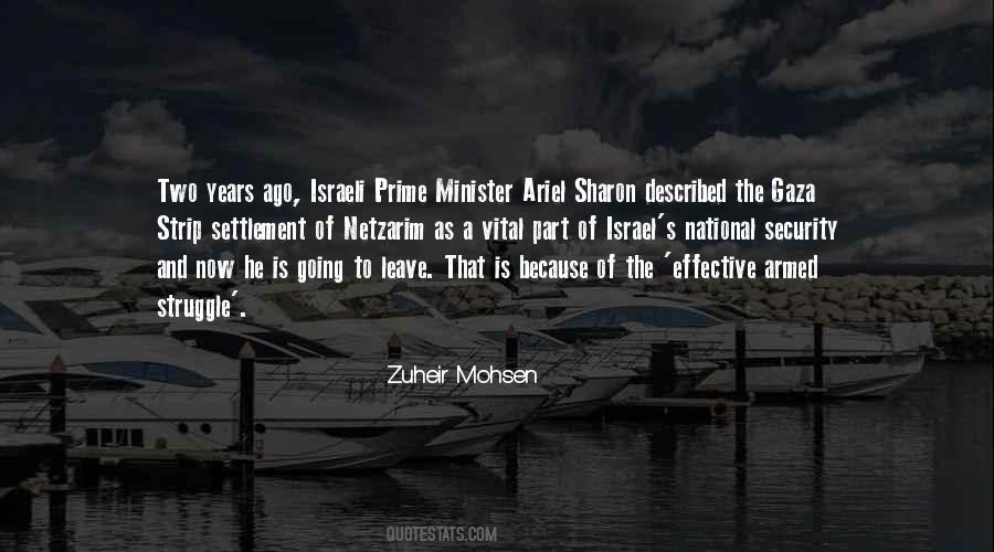 Zuheir Mohsen Quotes #171772