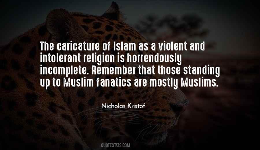 Quotes About Muslim Religion #526637