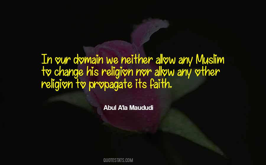 Quotes About Muslim Religion #628112