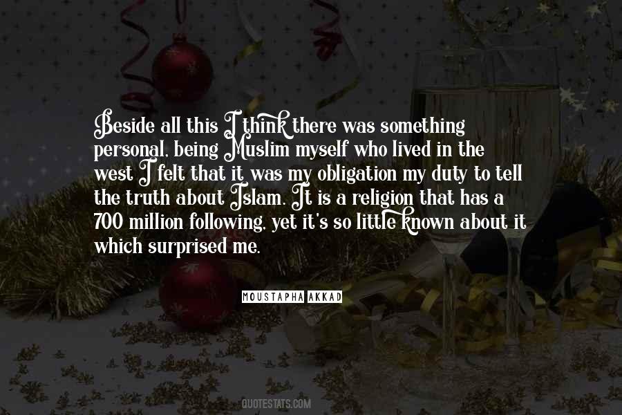 Quotes About Muslim Religion #861713