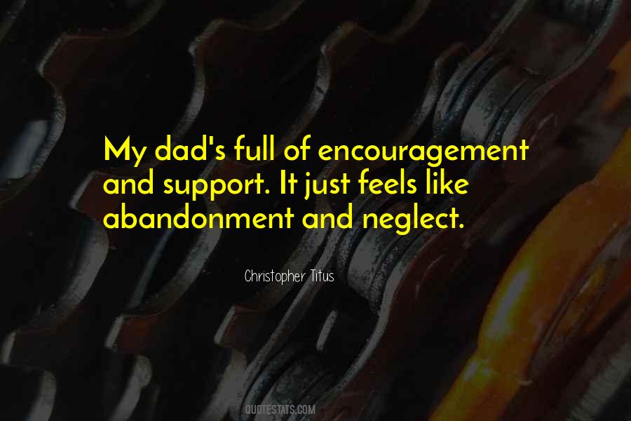 Abandonment's Quotes #1381979