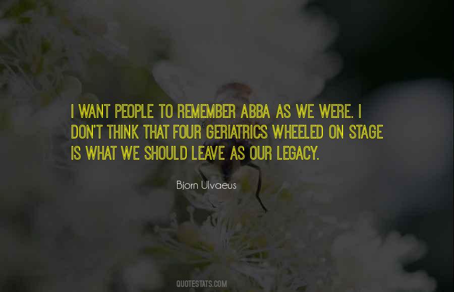 Abba's Quotes #402156