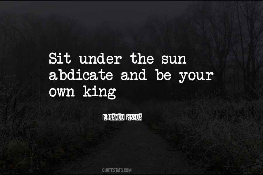 Abdicate Quotes #993683