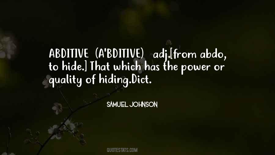 Abditive Quotes #1464206