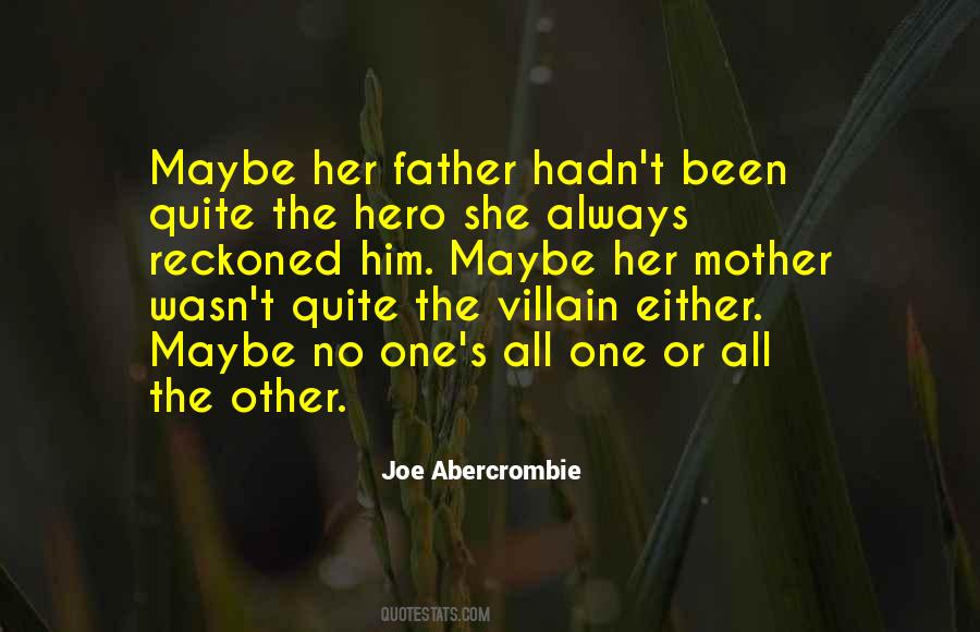Abercrombie's Quotes #1314989