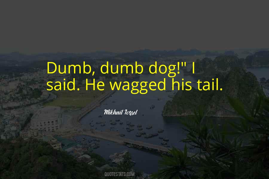 Quotes About Dog Tail #1404033