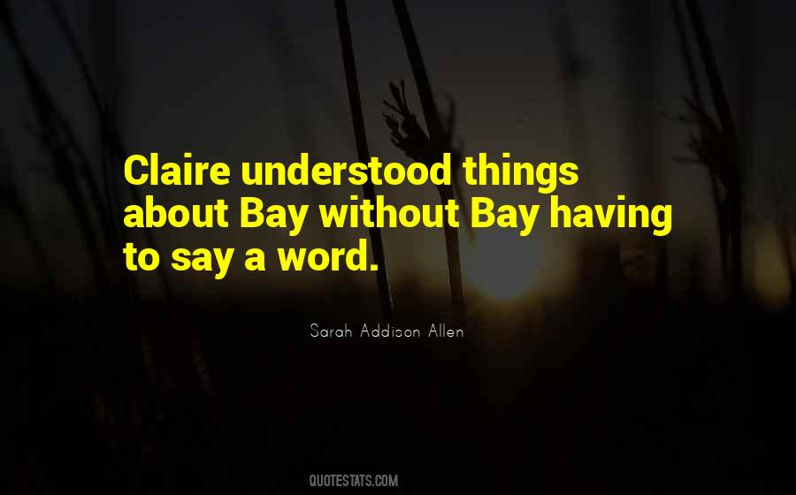 Quotes About Understandings #89310