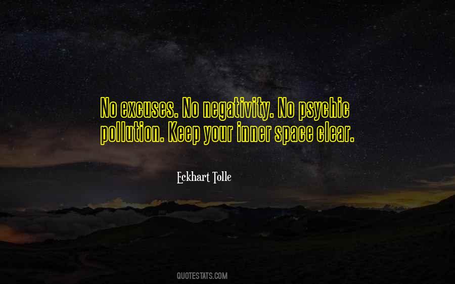 Quotes About Space Pollution #1689960