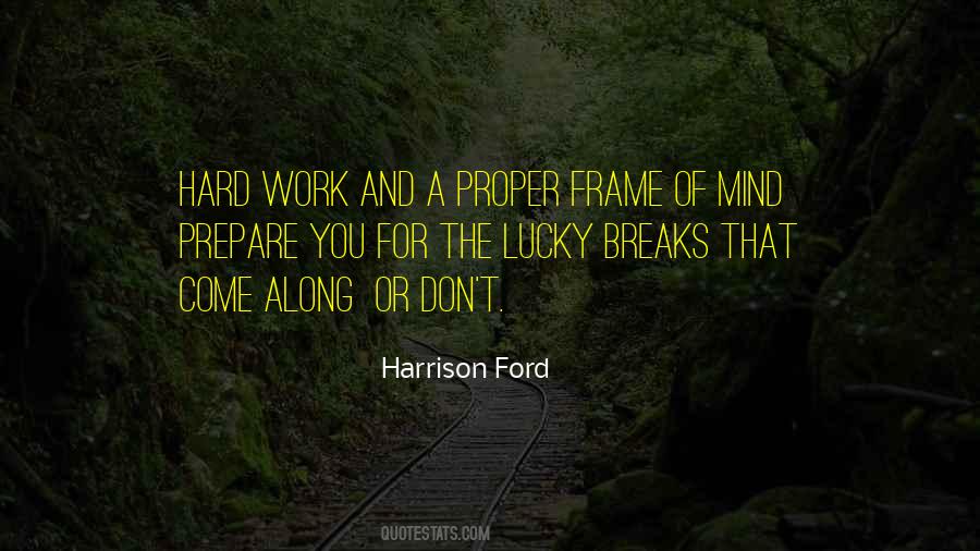 Quotes About Hard Work And Luck #969586