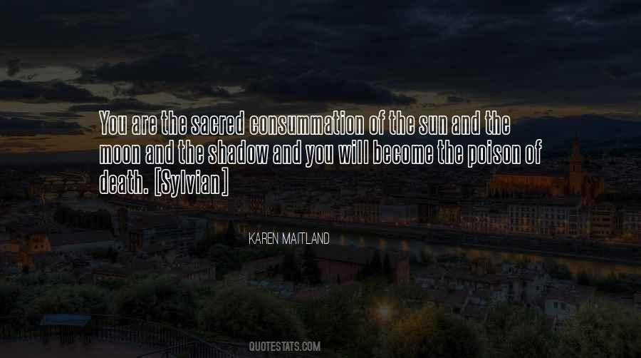 Quotes About Consummation #1061732