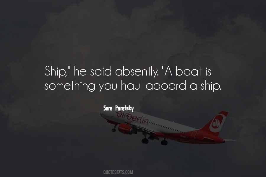 Aboard Quotes #312862