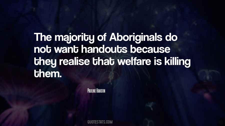 Aboriginals Quotes #1360876