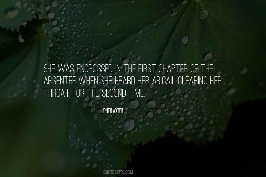 Absentee Quotes #343559