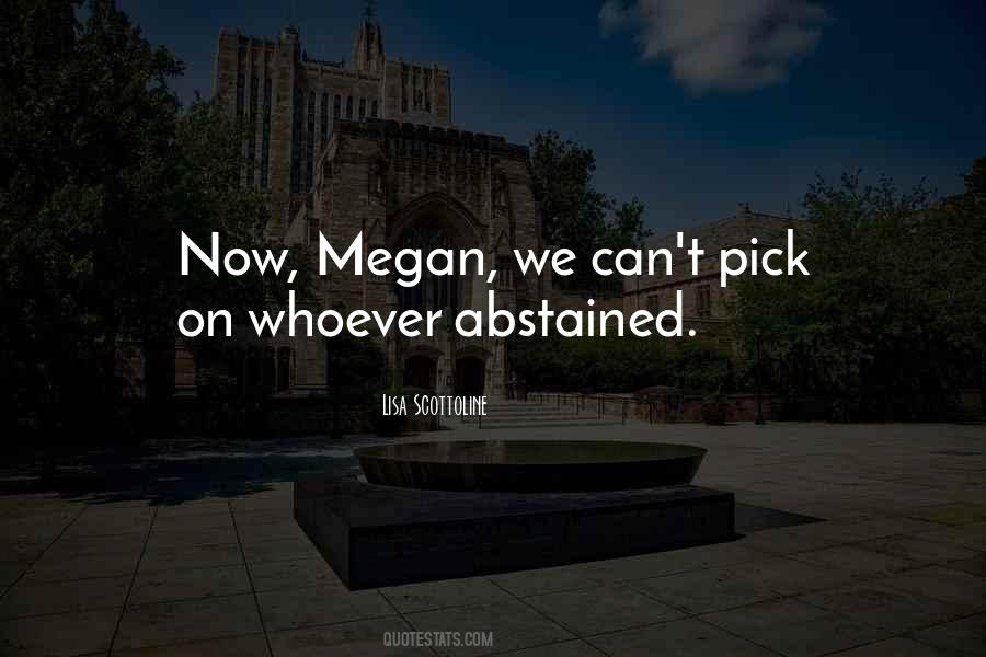 Abstained Quotes #1014932