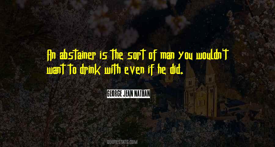 Abstainer Quotes #363062