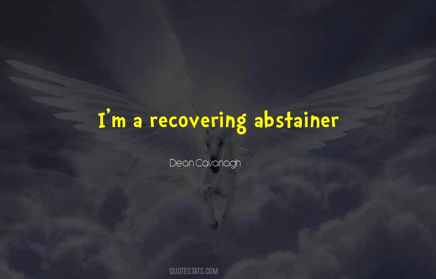 Abstainer's Quotes #699965