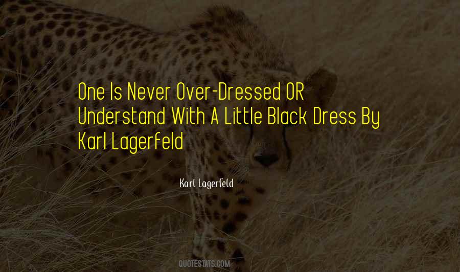 Quotes About A Little Black Dress #1469450