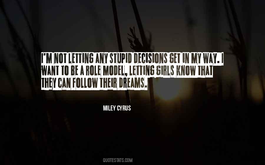 Quotes About Letting Go Of Your Dreams #536832