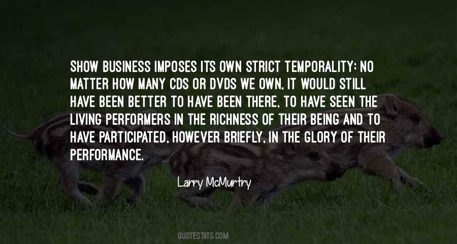 Quotes About Show Business #1294297