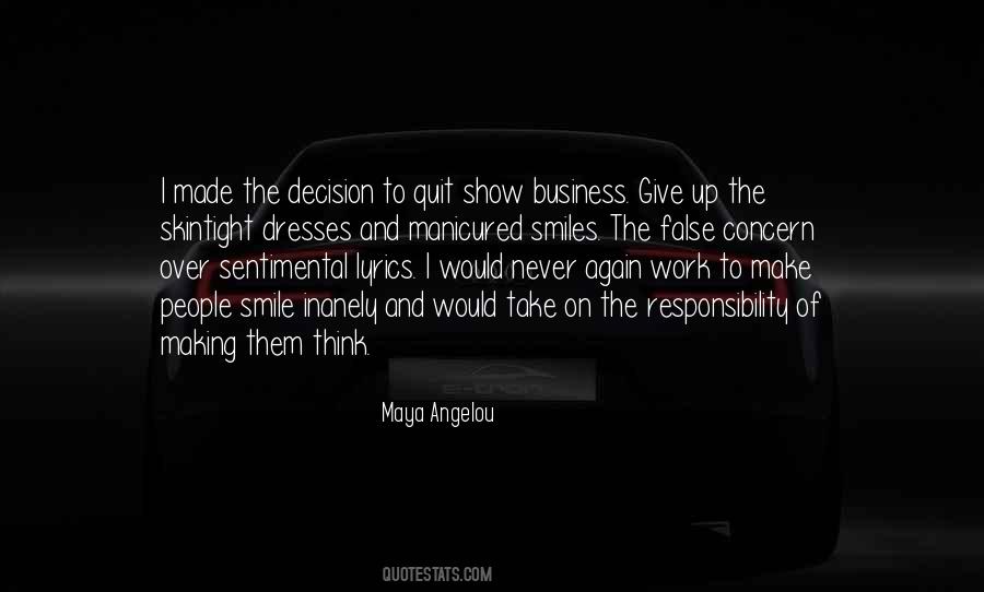 Quotes About Show Business #1355815