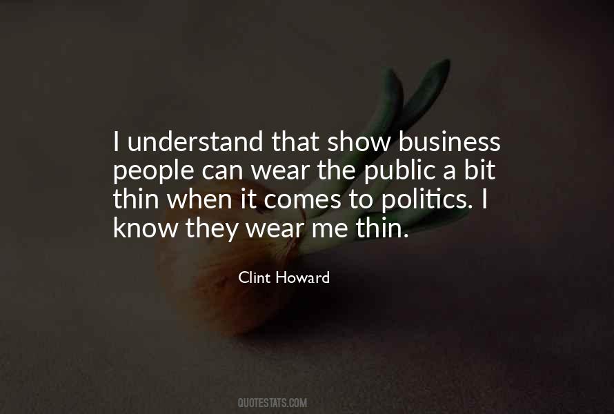 Quotes About Show Business #1379213