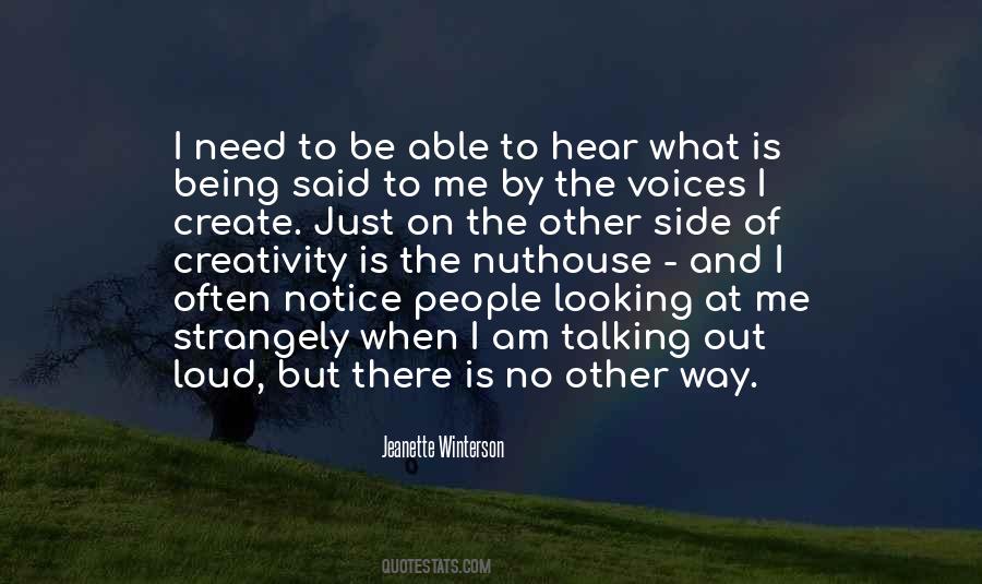 Quotes About Loud Voices #840847