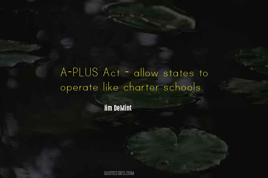 Quotes About Charter Schools #1664972