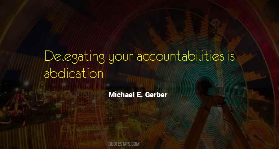 Accountabilities Quotes #311230