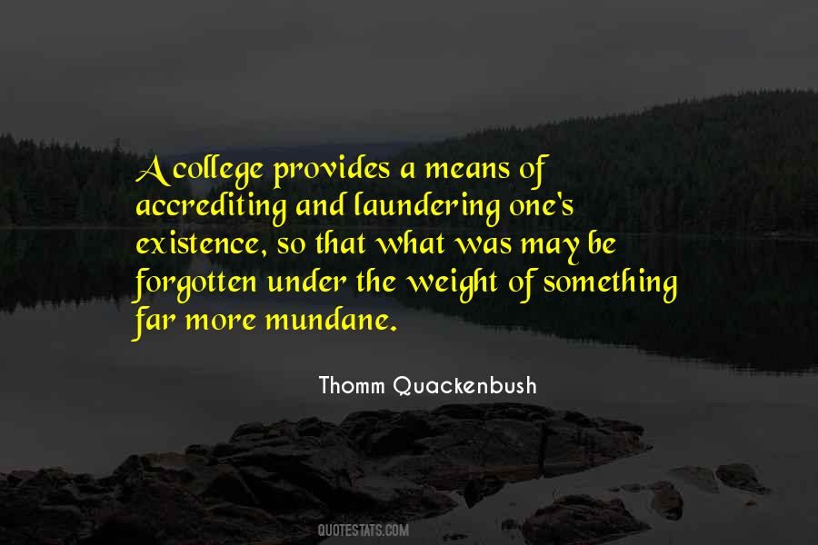 Accrediting Quotes #1577123