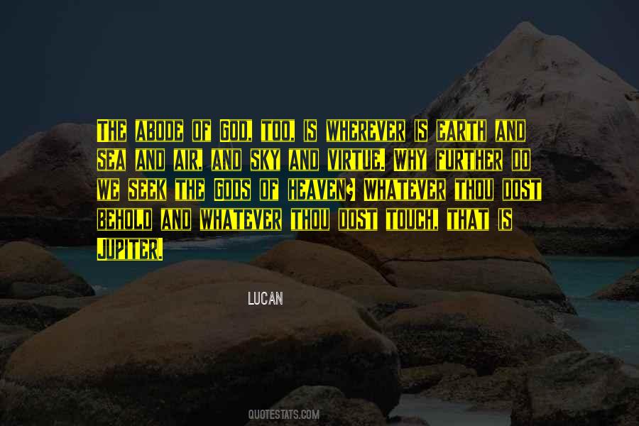 Quotes About The Sky And God #1021677