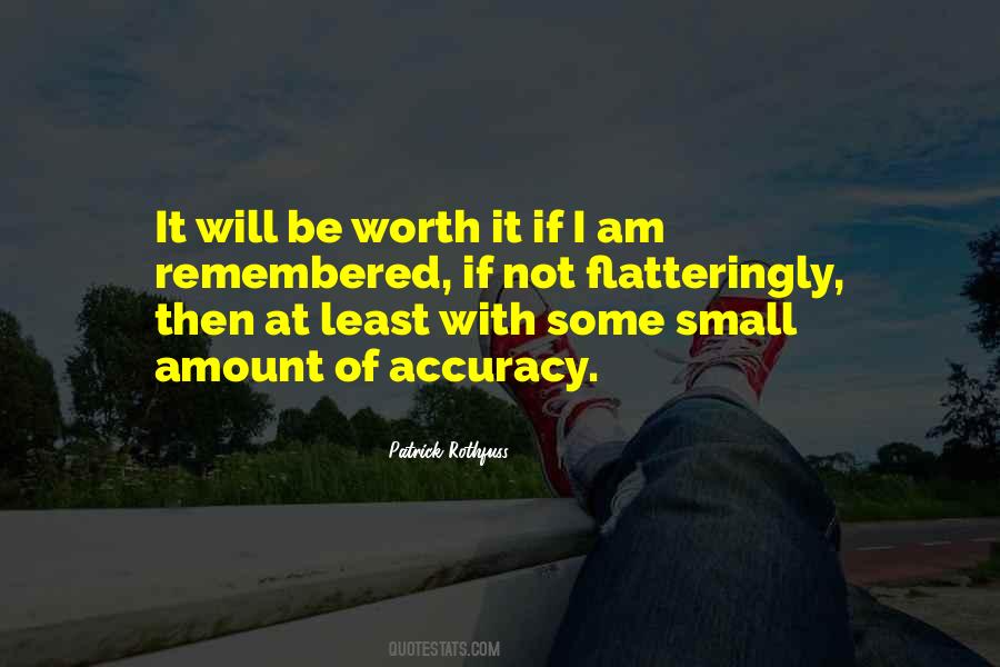 Accuracy's Quotes #1294005