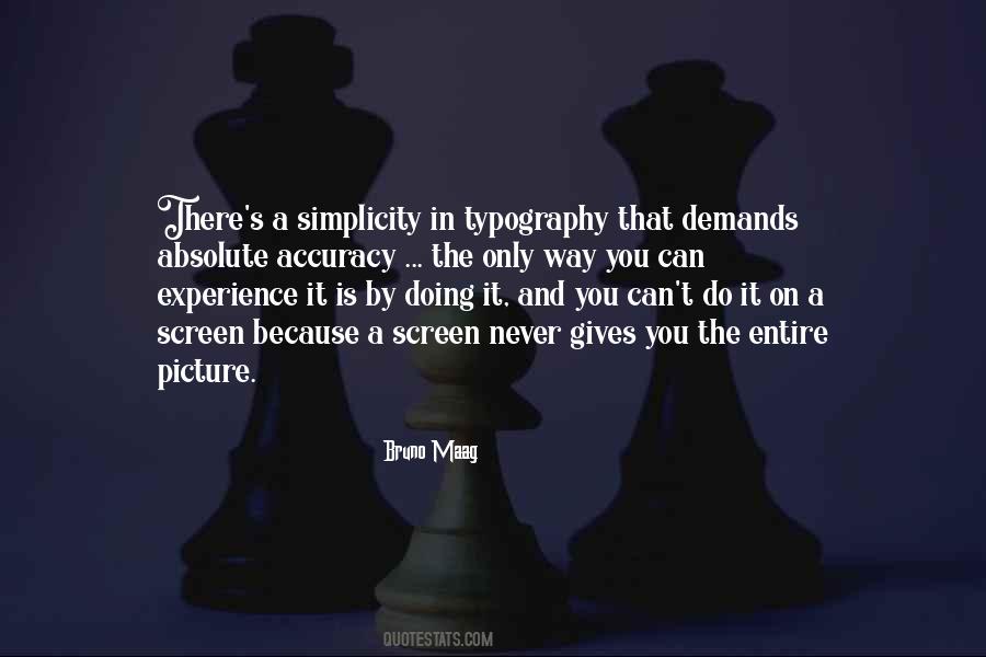 Accuracy's Quotes #1365130
