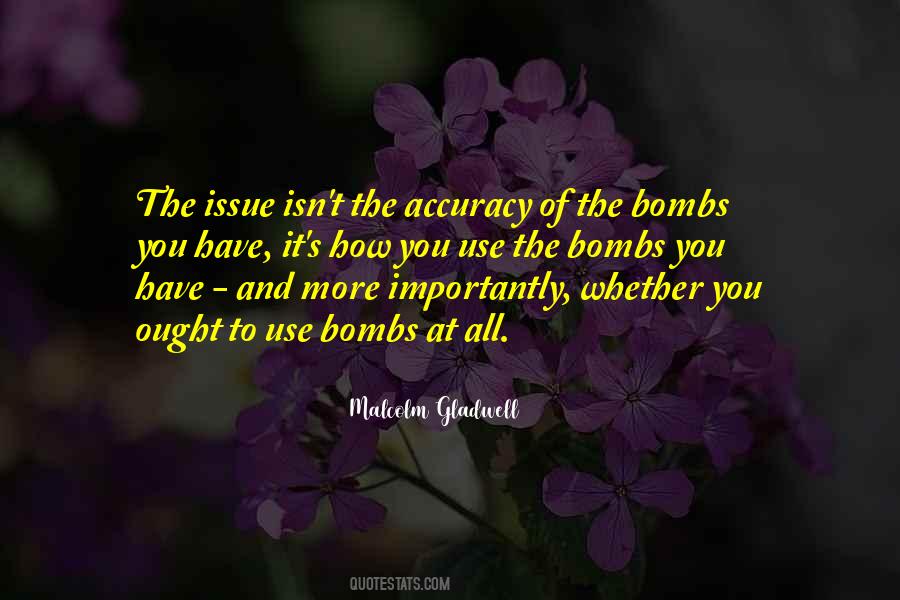 Accuracy's Quotes #1584165