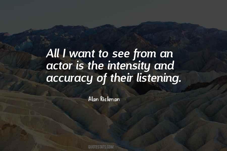 Accuracy's Quotes #325286