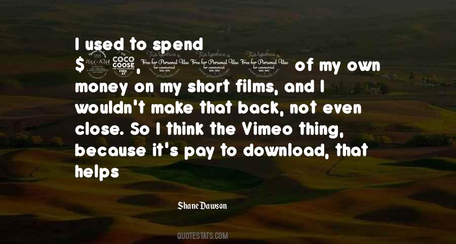 Quotes About Short Films #1026492