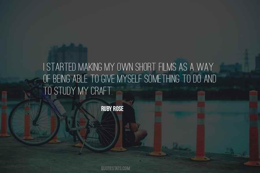 Quotes About Short Films #200828