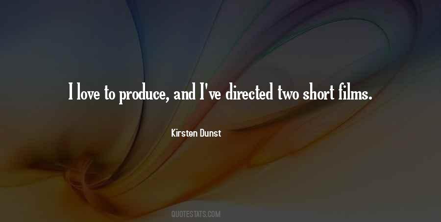 Quotes About Short Films #265292