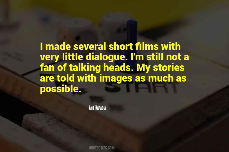 Quotes About Short Films #416829