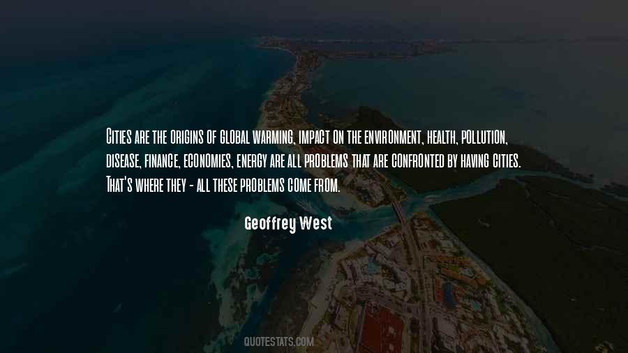 Quotes About Pollution Global Warming #1581589